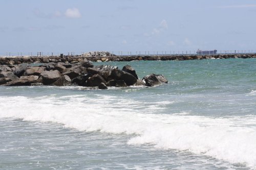 John U. Lloyd State Park Jetty