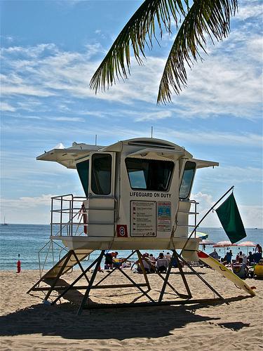 Ft Lauderdale Beach Lifeguard Stand